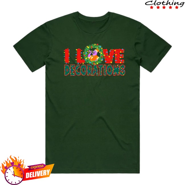 Chuck E Cheese Store Merch I Love Decorations Tee Chuck E Cheese Store Merch I Love Decorations Tee