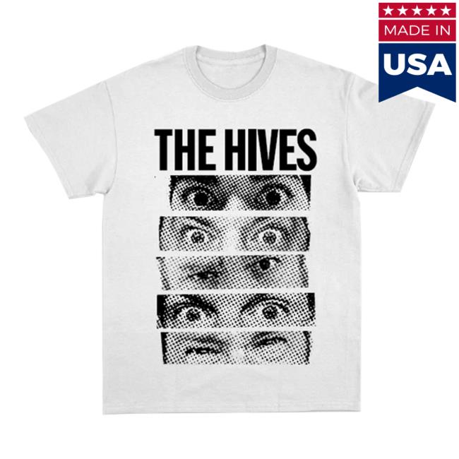 The Hives Merch Store Eyes White Tee The Hives Merch Store Eyes White Tee