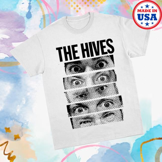 The Hives Merch Store Eyes White Tee The Hives Merch Store Eyes White Tee