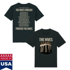 The Hives Merch Store The Hives Forever 2025 Na Tour Tee