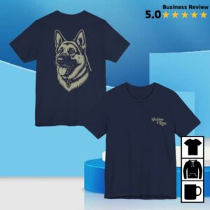 Hudson And Rex Store Merch Vintage Rex Illustration Unisex Graphic Tee