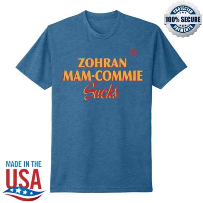 The Officer Tatum Store Merch Zohran Sucks T-Shirt The Officer Tatum Store Merch Zohran Sucks T-Shirt