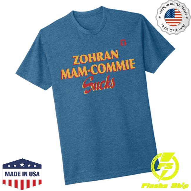 The Officer Tatum Store Merch Zohran Sucks T-Shirt The Officer Tatum Store Merch Zohran Sucks T-Shirt