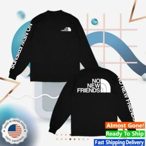 Saosin Merch Store No New Friends Long Sleeve