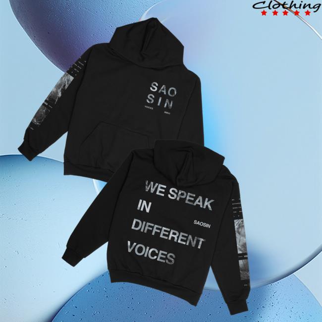 Saosin Merch Store Voices Hoodie Saosin Merch Store Voices Hoodie