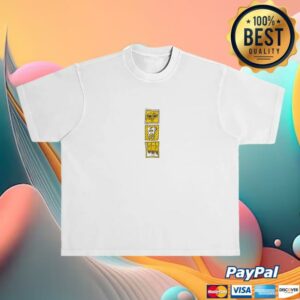Foster The People Merch Store Block Tee White