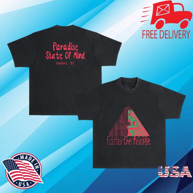 Foster The People Merch Store Shop Foster The People Cigale Quebec Tee Foster The People Merch Store Shop Foster The People Cigale Quebec Tee