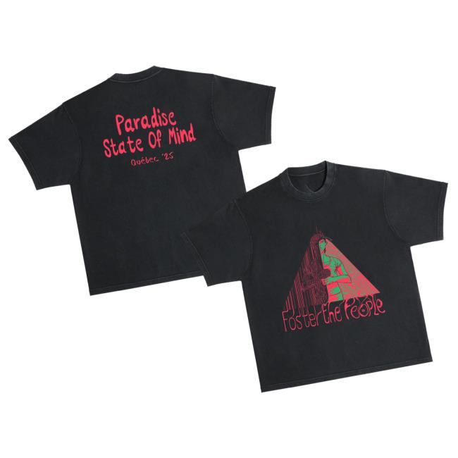 Foster The People Merch Store Shop Foster The People Cigale Quebec Tee Foster The People Merch Store Shop Foster The People Cigale Quebec Tee