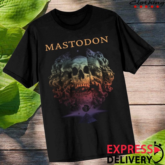 Mastodon Store Merch Split Zeus T-Shirt Mastodon Store Merch Split Zeus T-Shirt