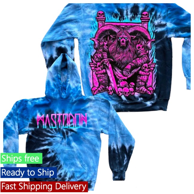 Mastodon Store Merch Throne Pullover Hoodie Mastodon Store Merch Throne Pullover Hoodie