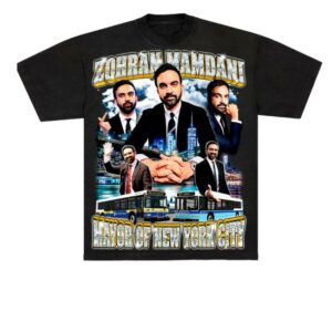 Kashcollectiveco Shop Merch Zohran Mamdani Vintage T-Shirt