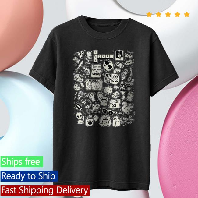 The Viral Podcast Merch Store Viral Doodle T-Shirt The Viral Podcast Merch Store Viral Doodle T-Shirt