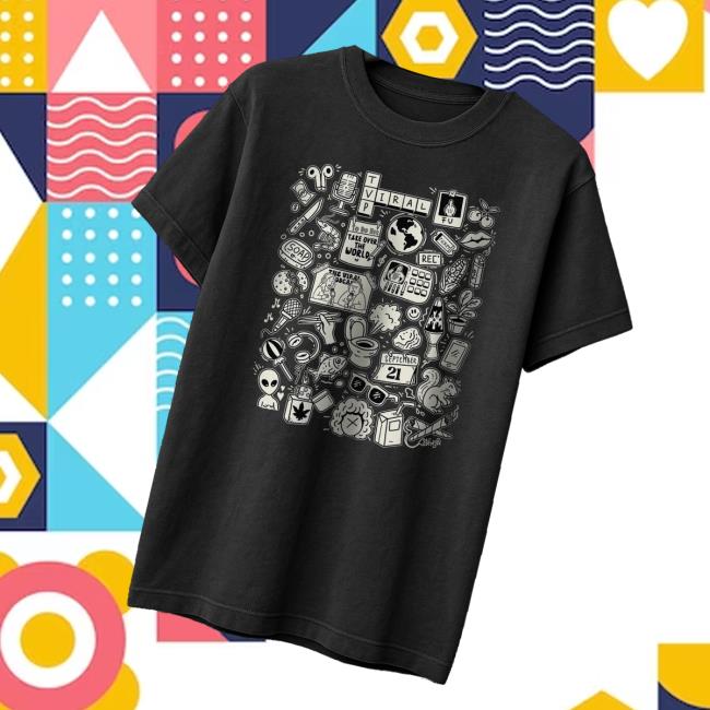 The Viral Podcast Merch Store Viral Doodle T-Shirt The Viral Podcast Merch Store Viral Doodle T-Shirt