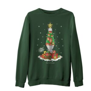 The Viral Podcast Merch Store Lava Lamp Tree Christmas Crewneck