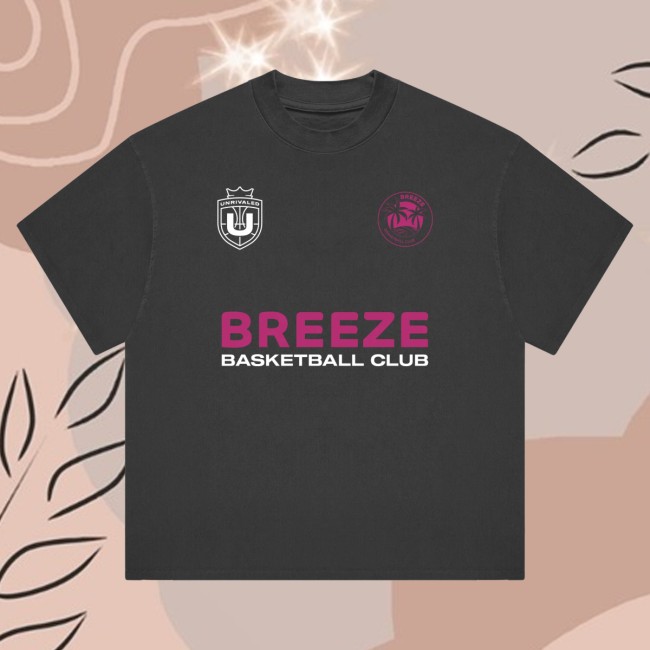 Unrivaled Store Merch Breeze Basketball Club T-Shirt Unrivaled Store Merch Breeze Basketball Club T-Shirt