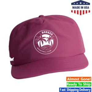Unrivaled Store Merch Breeze Basketball Club Nylon Snapback