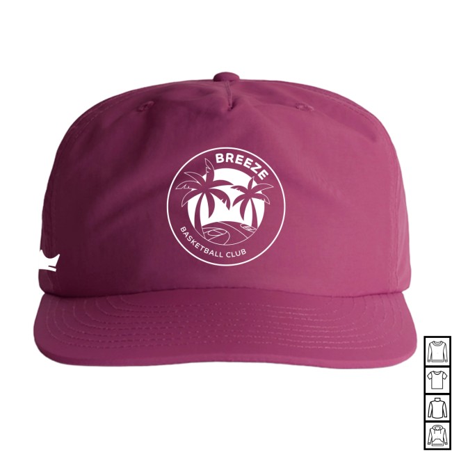 Unrivaled Store Merch Breeze Basketball Club Nylon Snapback Unrivaled Store Merch Breeze Basketball Club Nylon Snapback