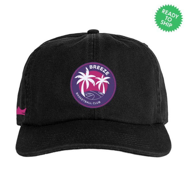 Unrivaled Store Merch Breeze Basketball Club Dad Hat Unrivaled Store Merch Breeze Basketball Club Dad Hat