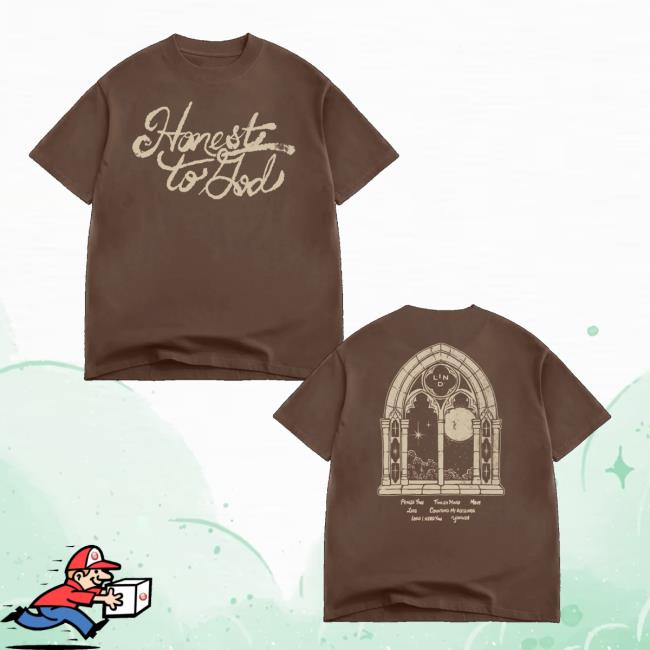 Lin D Shop Merch Honest To God Oversized Tee Lin D Shop Merch Honest To God Oversized Tee