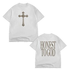 Lin D Shop Merch Honest To God Cross Oversized Tee