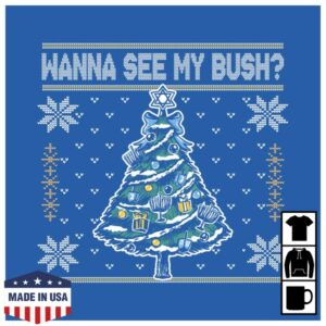 Barstool Sports Store Merch Wanna See My Bush Ugly Sweater