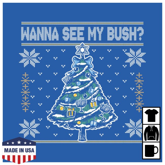 Barstool Sports Store Merch Wanna See My Bush Ugly Sweater Barstool Sports Store Merch Wanna See My Bush Ugly Sweater