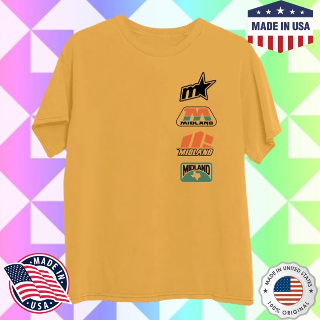 Midland Official Store Merch Kickin’ Up Dust Gold Tee Midland Official Store Merch Kickin’ Up Dust Gold Tee