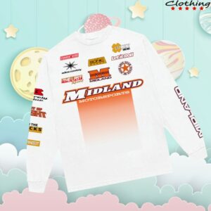 Midland Official Store Merch Midland Motorsports Logo Long Sleeve