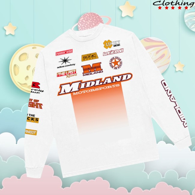 Midland Official Store Merch Midland Motorsports Logo Long Sleeve Midland Official Store Merch Midland Motorsports Logo Long Sleeve