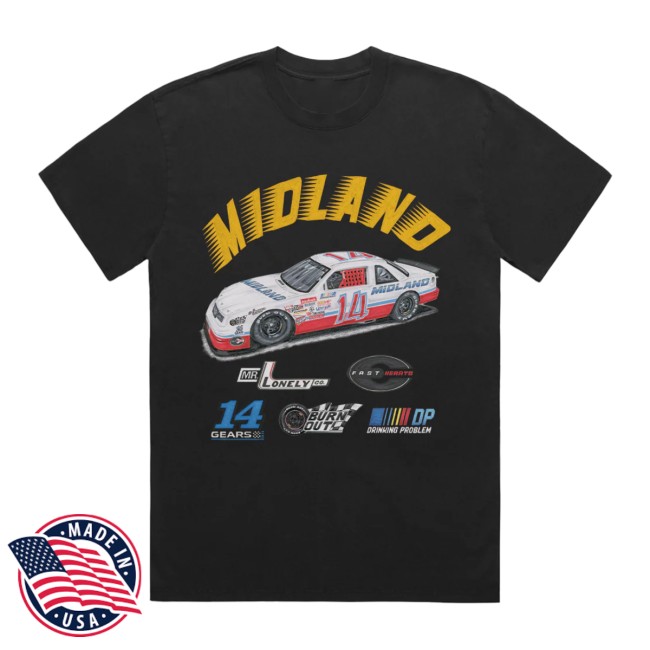 Midland Official Store Merch Midland Racing Team Car Tee Midland Official Store Merch Midland Racing Team Car Tee