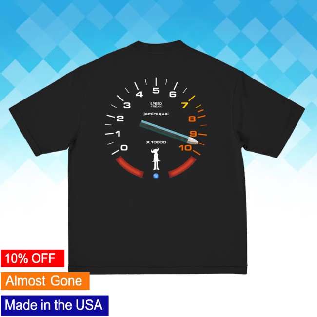 Jamiroquai Store Merch Speedometer T-Shirt Jamiroquai Store Merch Speedometer T-Shirt