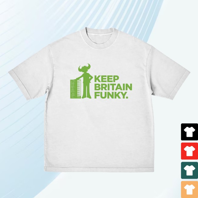 Jamiroquai Store Merch Keep Britain Funky T-Shirt Jamiroquai Store Merch Keep Britain Funky T-Shirt
