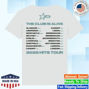 Jbl Official Store Merch Jls Star Logo Dateback White Tee