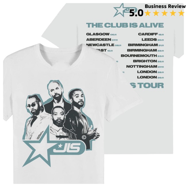 Jbl Official Store Merch Jls Star Logo Dateback White Tee Jbl Official Store Merch Jls Star Logo Dateback White Tee