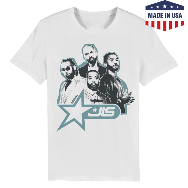Jbl Official Store Merch Jls Star Logo Dateback White Tee Jbl Official Store Merch Jls Star Logo Dateback White Tee