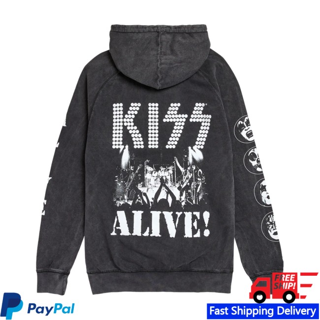 Kiss Official Store Merch Alive 50Th Anniversary Hoodie Sweatshirt Kiss Official Store Merch Alive 50Th Anniversary Hoodie Sweatshirt