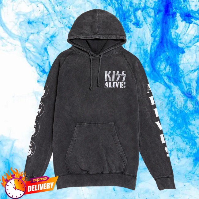 Kiss Official Store Merch Alive 50Th Anniversary Hoodie Sweatshirt Kiss Official Store Merch Alive 50Th Anniversary Hoodie Sweatshirt