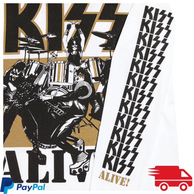 Kiss Official Store Merch Alive 50Th Anniversary Long Sleeve Kiss Official Store Merch Alive 50Th Anniversary Long Sleeve