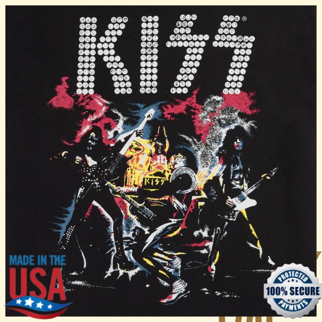 Kiss Official Store Merch Alive Track List T-Shirt Kiss Official Store Merch Alive Track List T-Shirt