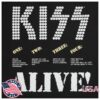 Kiss Official Store Merch Alive Track List T-Shirt 3 kenny kiss official store merch alive track list t shirt iu