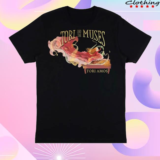Tori Amos Store Merch Tori And The Muses Black T-Shirt Tori Amos Store Merch Tori And The Muses Black T-Shirt