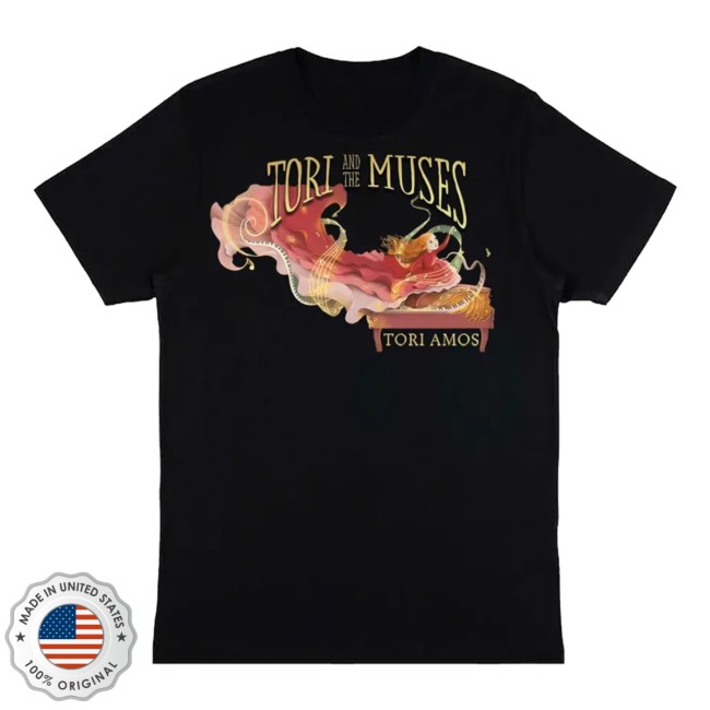 Tori Amos Store Merch Tori And The Muses Black T-Shirt Tori Amos Store Merch Tori And The Muses Black T-Shirt