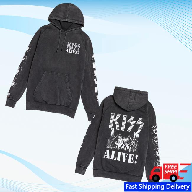 Kiss Online Shop Merch Alive 50Th Anniversary Hoodie Kiss Online Shop Merch Alive 50Th Anniversary Hoodie