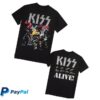 Kiss Online Shop Merch Alive Track List T-Shirt 1 kenny Kiss Online Shop Merch Alive Track List T Shirtv