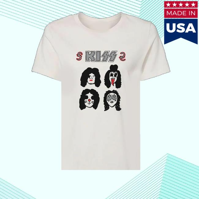Kiss Online Shop Merch Back Cover T-Shirt Kiss Online Shop Merch Back Cover T-Shirt
