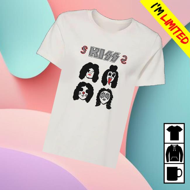 Kiss Online Shop Merch Back Cover T-Shirt Kiss Online Shop Merch Back Cover T-Shirt