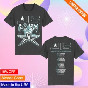 Jls Shop Merch Jls Stage Photo Dateback Tee