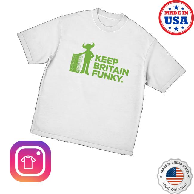 Jamiroquai Shop Merch Keep Britain Funky T-Shirt Jamiroquai Shop Merch Keep Britain Funky T-Shirt