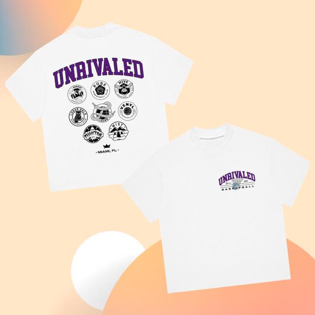 Unrivaled Merch Store Since ’25 League T-Shirt White Unrivaled Merch Store Since ’25 League T-Shirt White