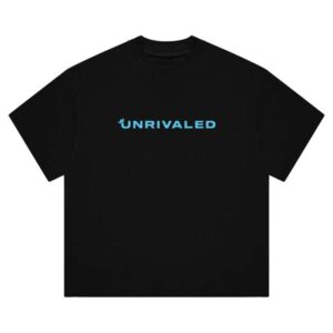 Unrivaled Merch Store Unrivaled Wordmark Logo T-Shirt Black